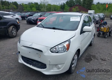2015 Mitsubishi Mirage De from USA, damaged, VIN ML32A3HJ7FH036589